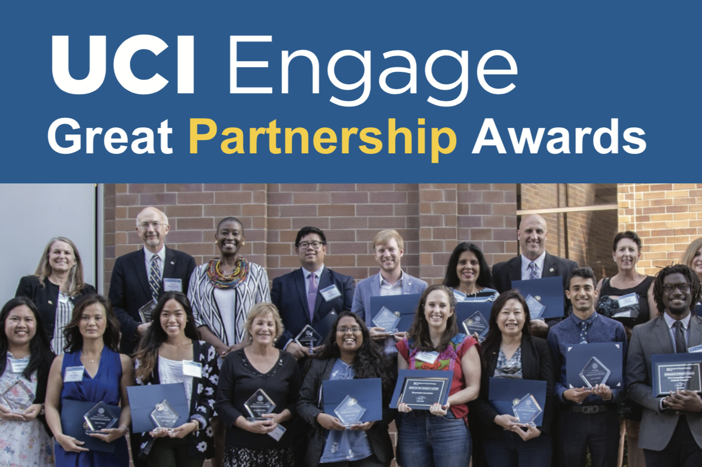 UCI Engage Great Partnership Awards nomination