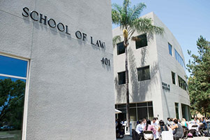 UCI law building